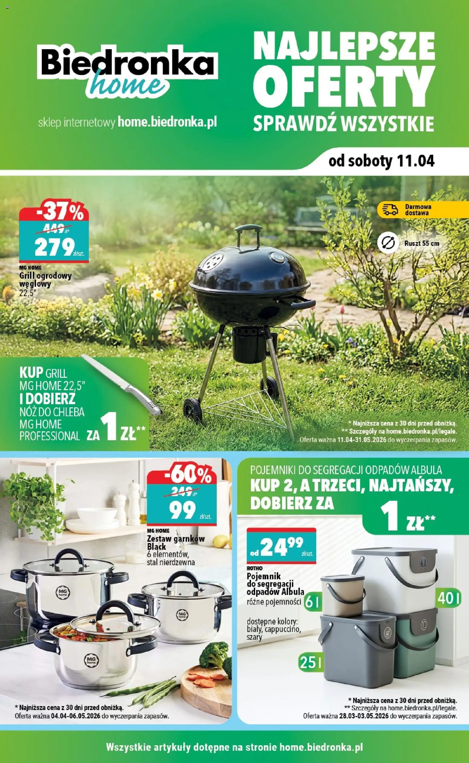 Náhled nabídky: Biedronka Polsko Biedronka Polsko leták - Home platný od 11.04.2026