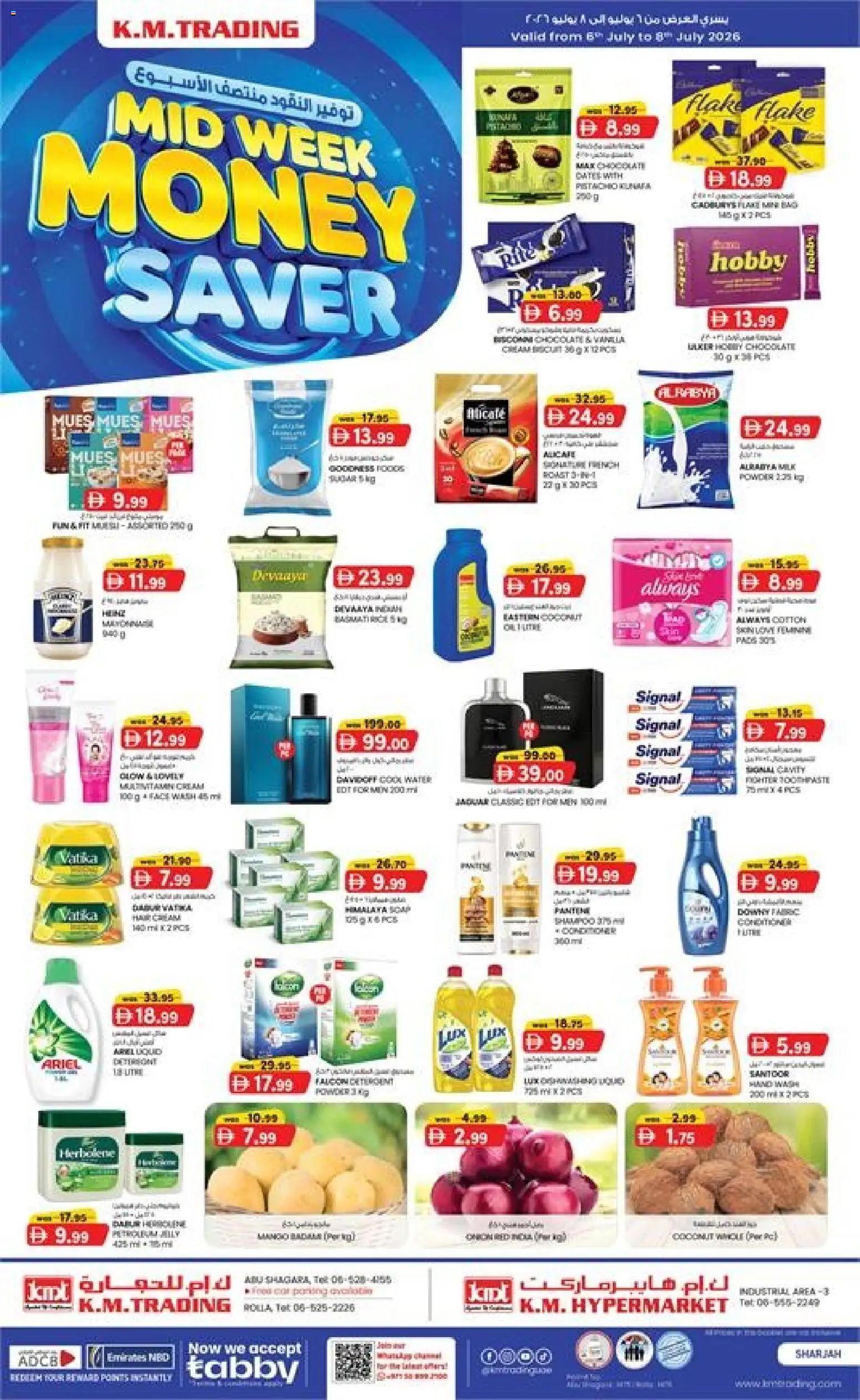 Preview of the catalogue KM Trading catalogue mid week money saver of store KM Trading valid from 6 Jul, 2026 - Chocolate