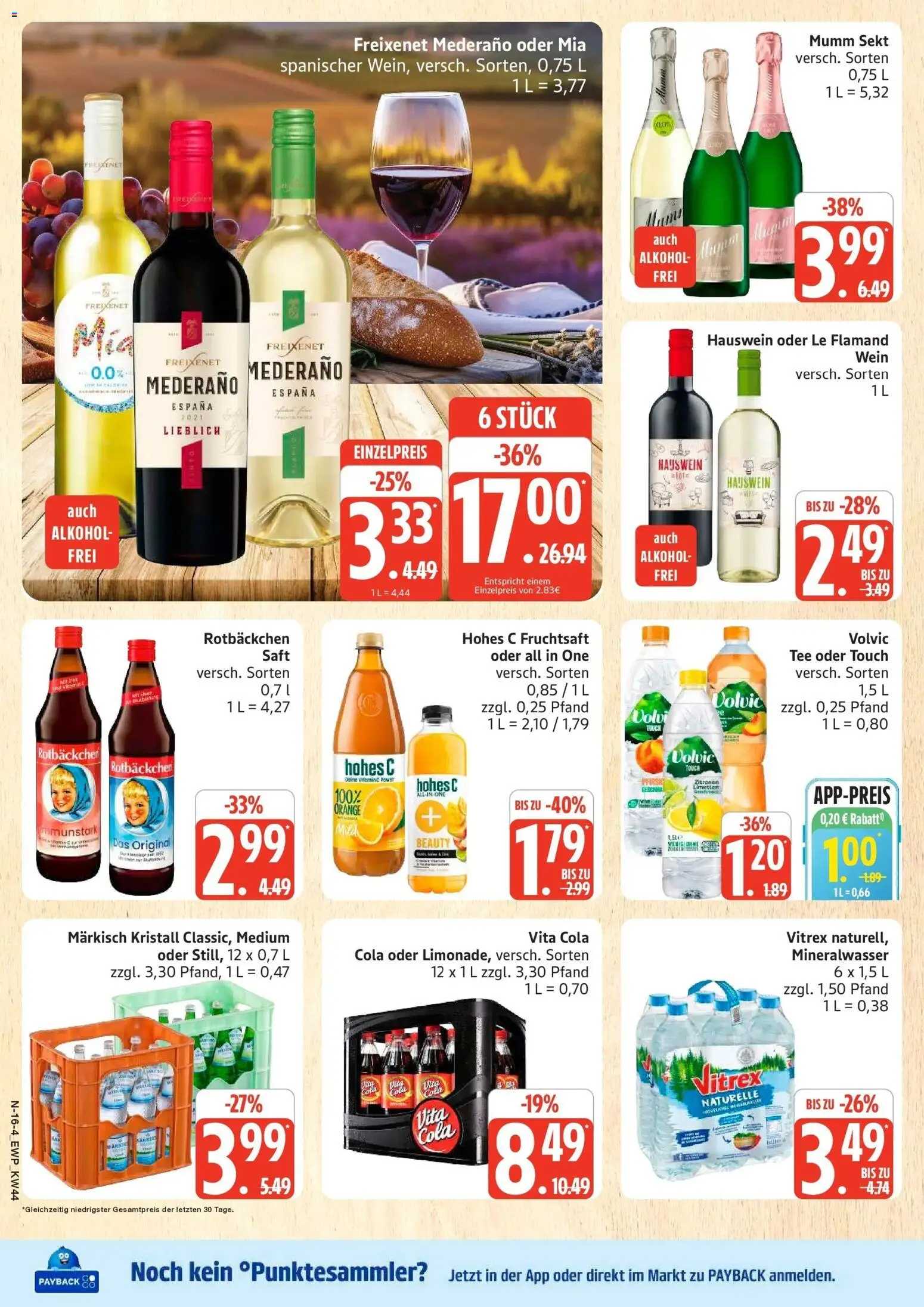 Vorschau von dem Prospekt des Geschäftes Edeka, gültig ab dem 26.10.2026