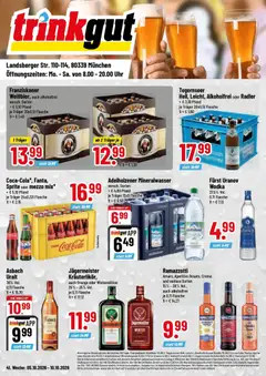 Vorschau von dem Prospekt des Geschäftes Trinkgut, gültig ab dem 05.10.2026