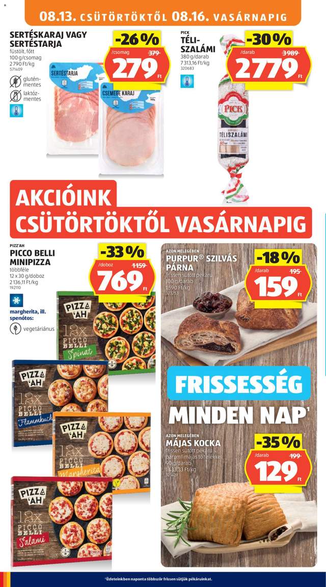 Új Aldi akciós újság 08.13.