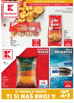 Pregled letka Rijeka Zamet trgovine Kaufland vrijedi od 29.04.2026