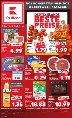 Voorbeeld van Kaufland DE -DE Folder van winkel Kaufland DE geldig vanaf 08-10-2026