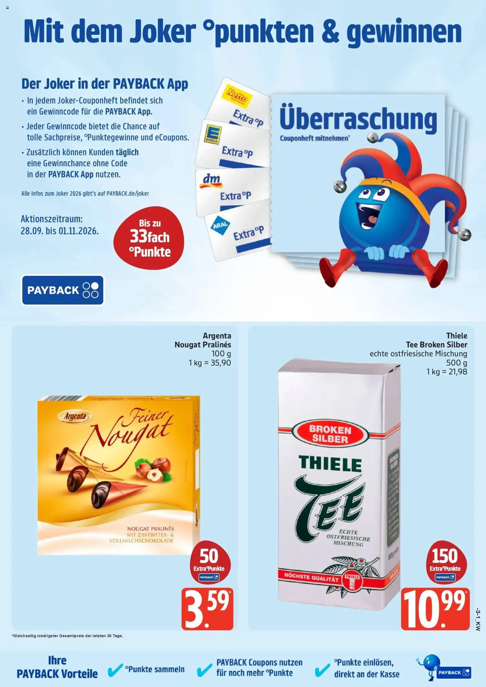 Vorschau von dem Prospekt des Geschäftes Edeka, gültig ab dem 19.10.2026