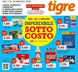 Anteprima dell'opuscolo Tigre volantino Roma dal negozio Tigre valido da 07/05/2026
