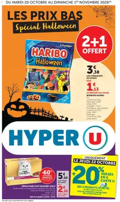 Prévisualisation de Hyper U catalogue du magasin Hyper U formulaire valide 20/10/2026