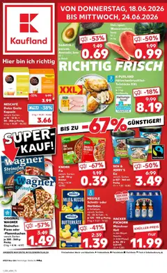 Vorschau von dem Prospekt des Geschäftes Kaufland, gültig ab dem 18.06.2026