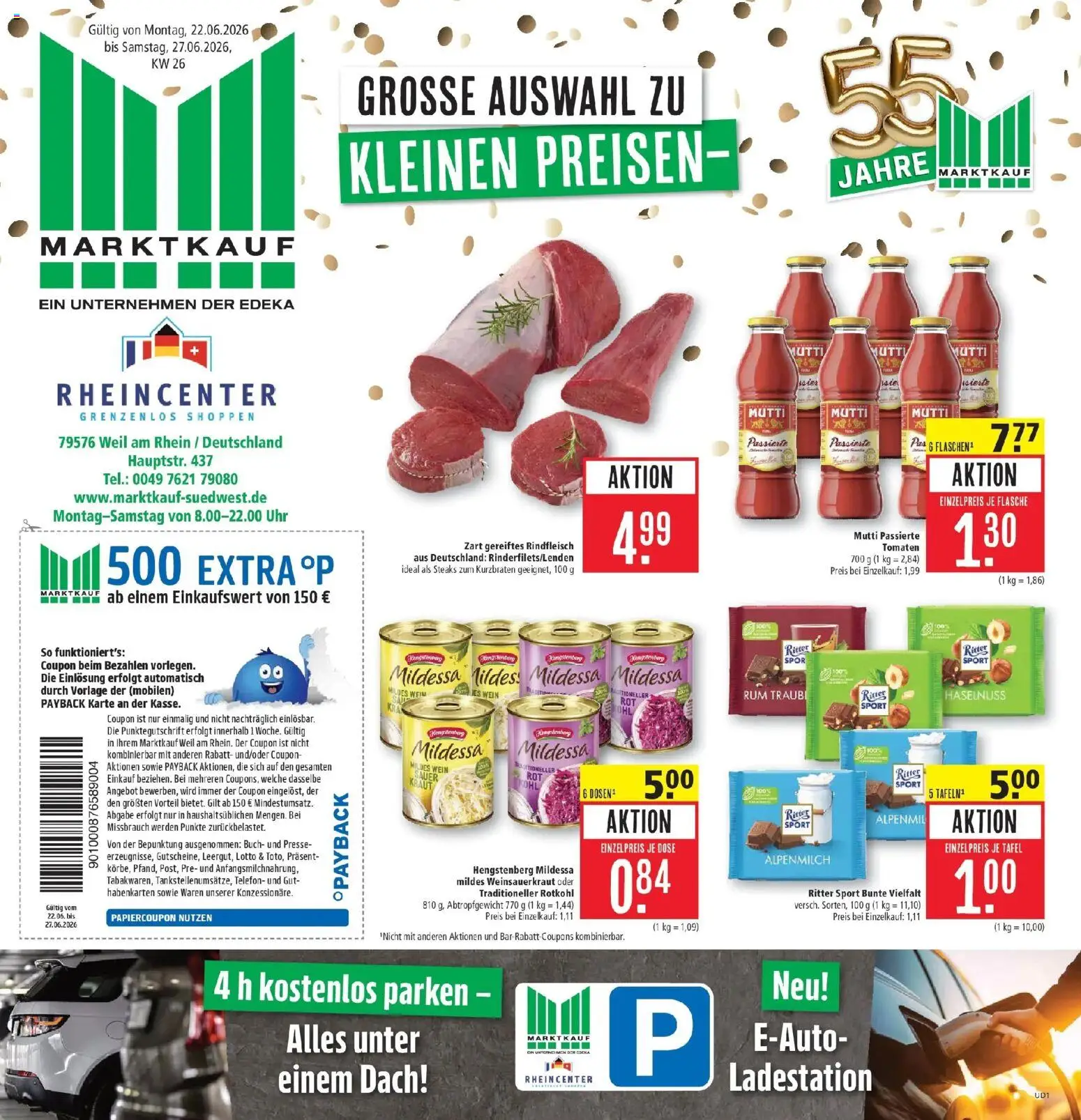 Vorschau von dem Prospekt des Geschäftes Marktkauf, gültig ab dem 21.06.2026
