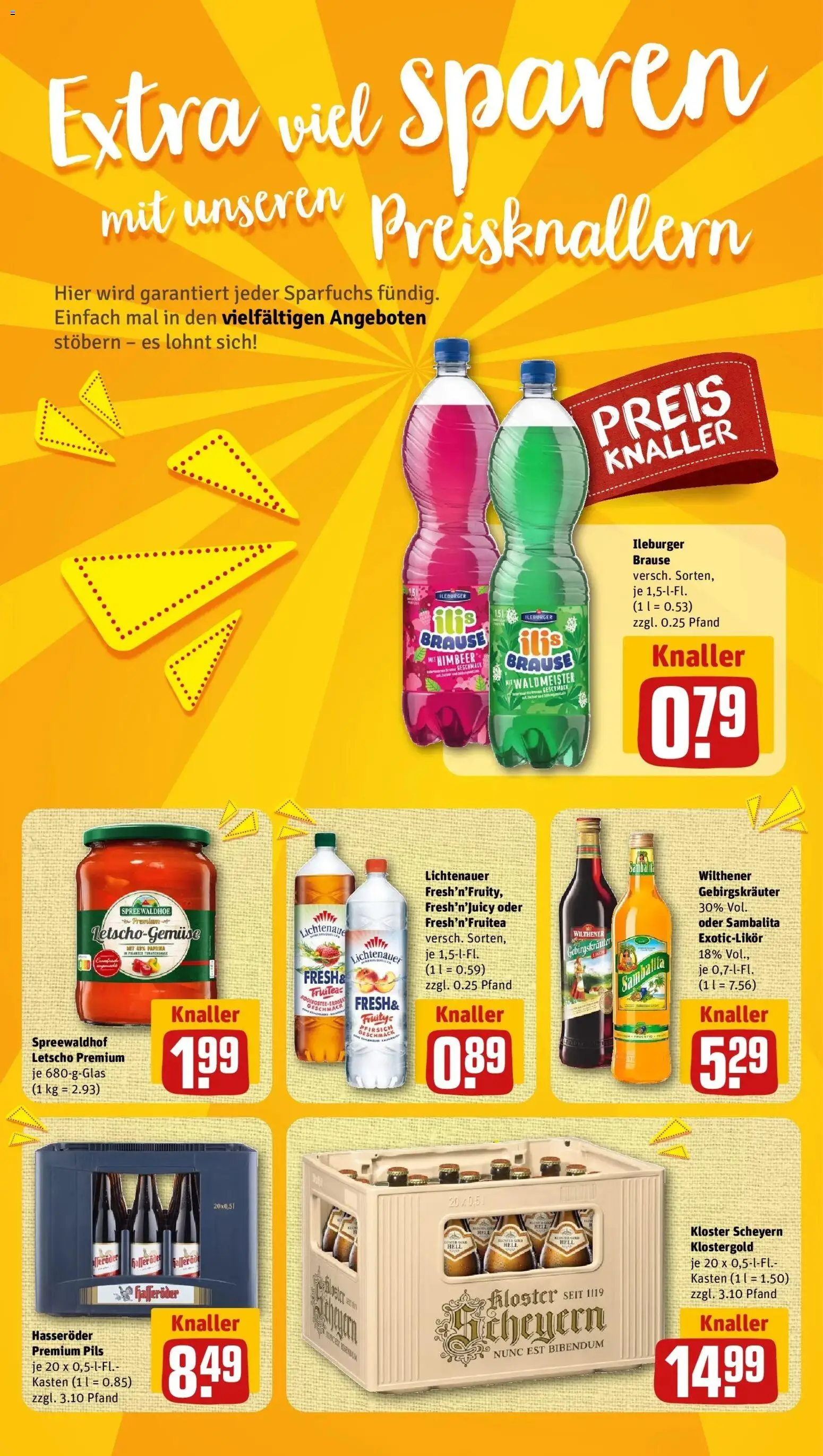 Vorschau von dem Prospekt des Geschäftes Rewe, gültig ab dem 07.09.2026