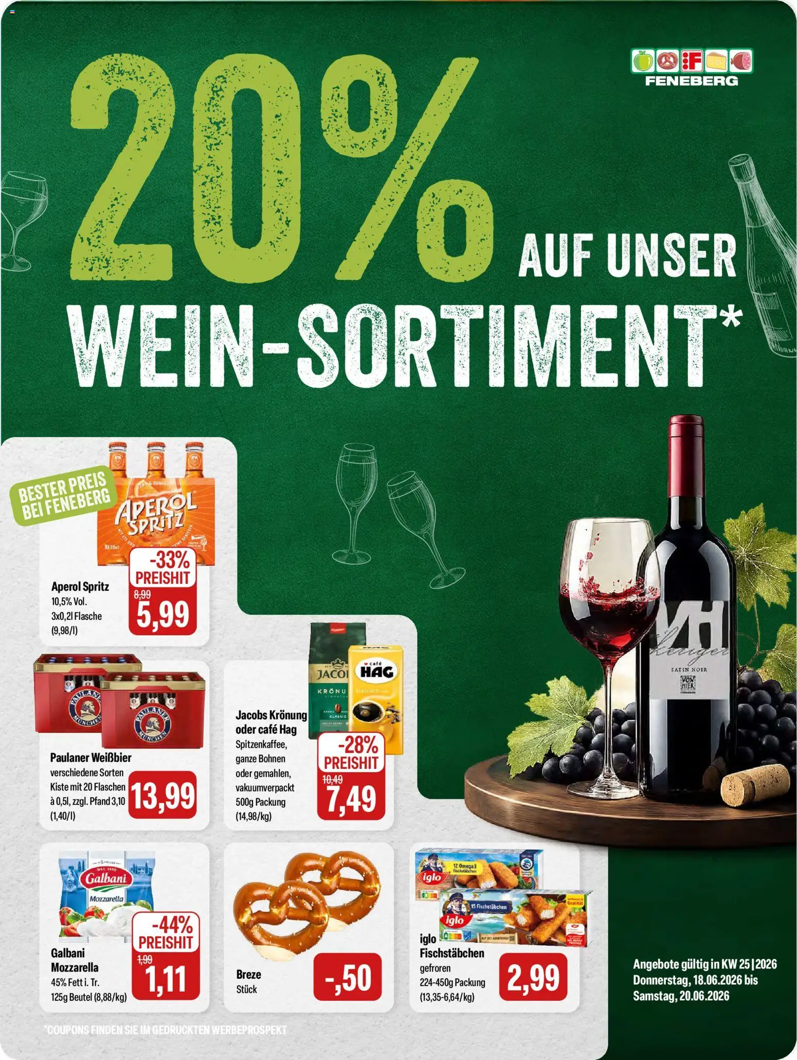 Vorschau von dem Prospekt des Geschäftes Feneberg, gültig ab dem 18.06.2026