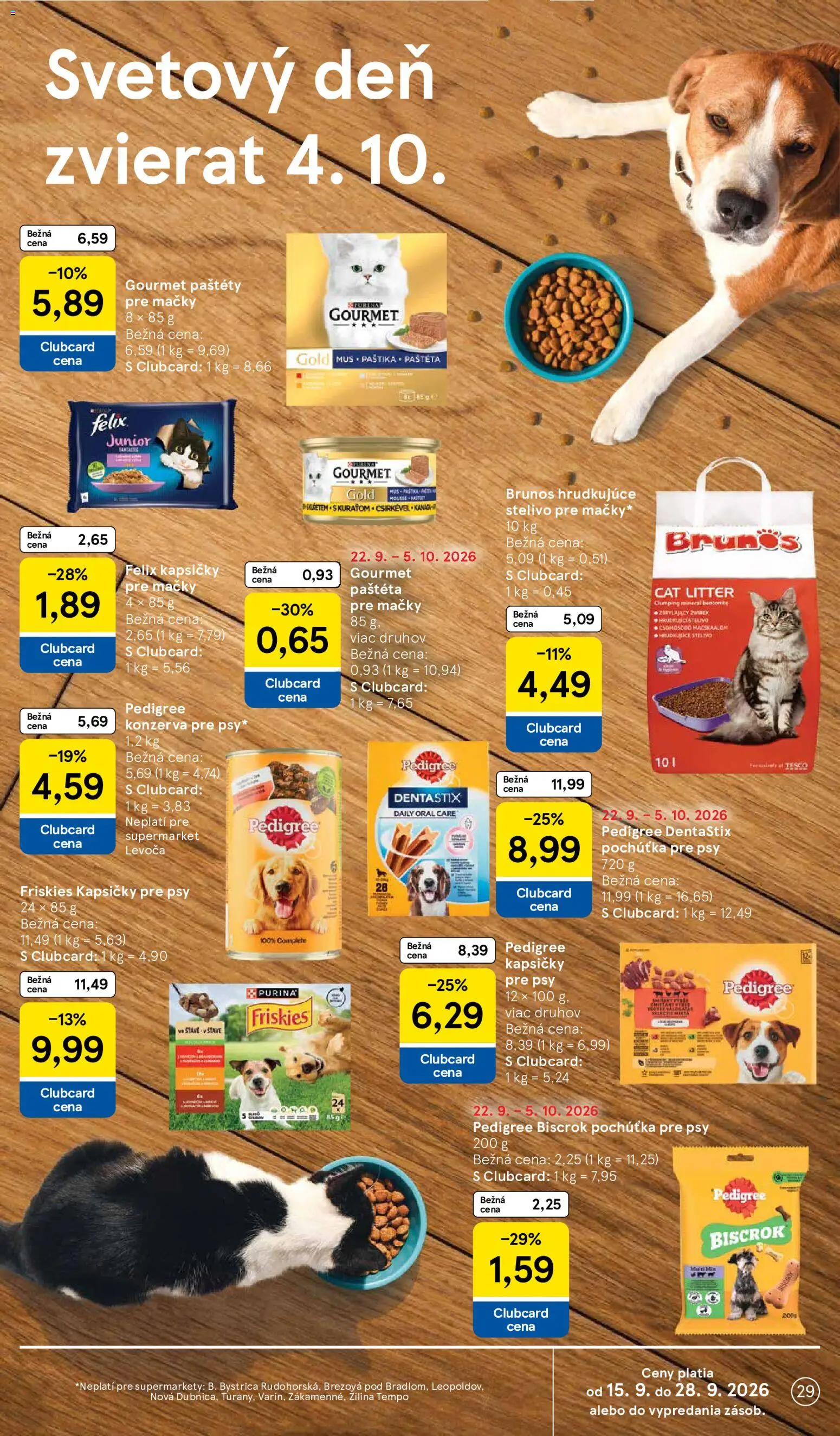 Náhľad Tesco letáku platného od 23.09.2026