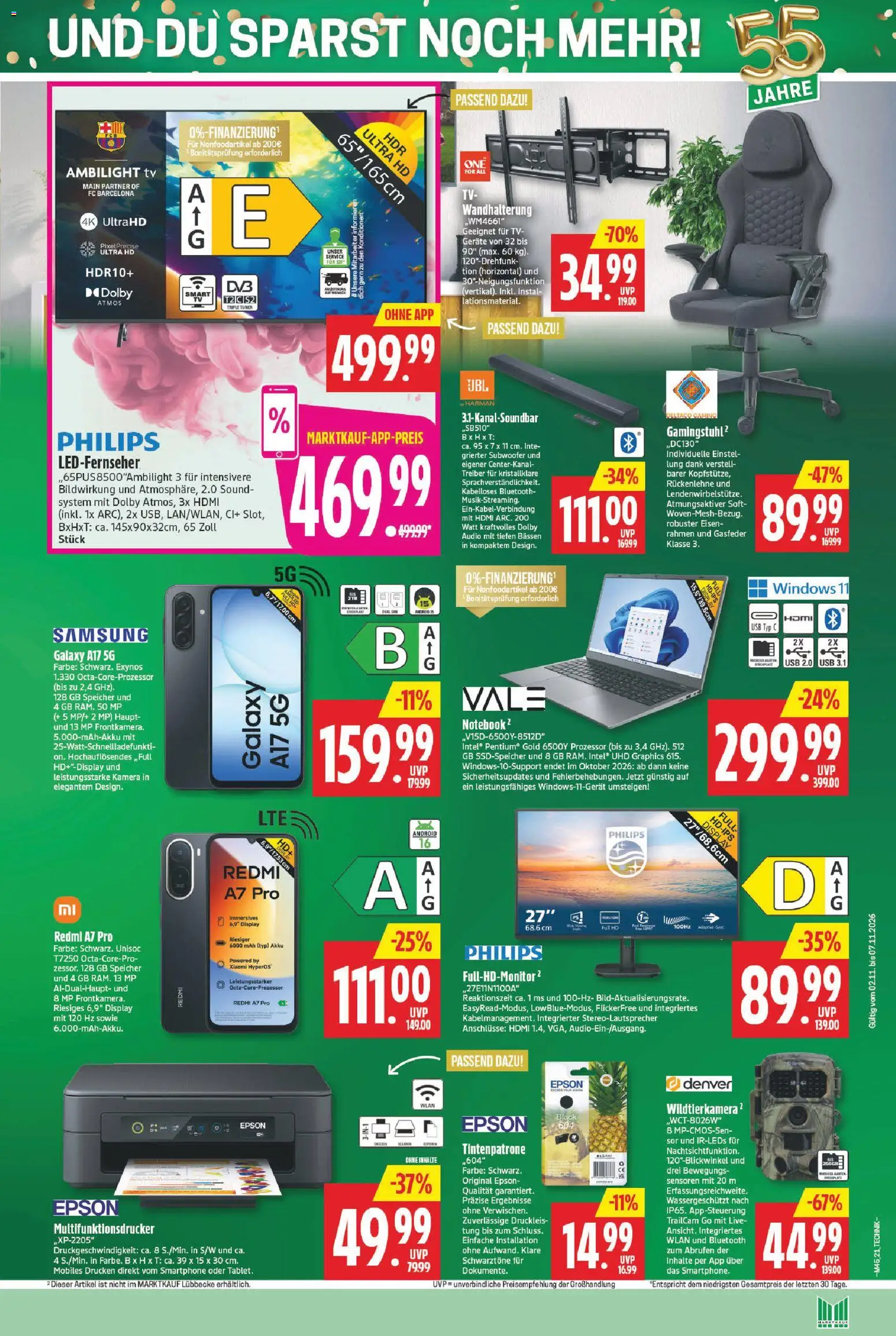 Vorschau von dem Prospekt des Geschäftes Marktkauf, gültig ab dem 02.11.2026