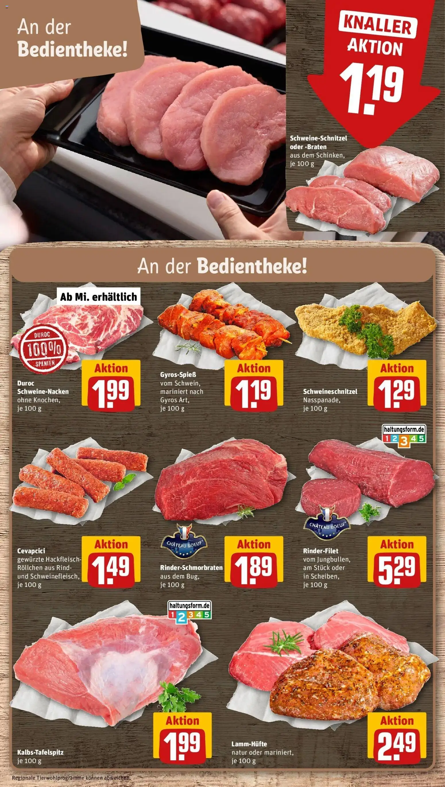 Vorschau von dem Prospekt des Geschäftes Rewe, gültig ab dem 12.10.2026