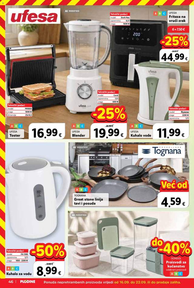 Novi Plodine katalog od 16.09.