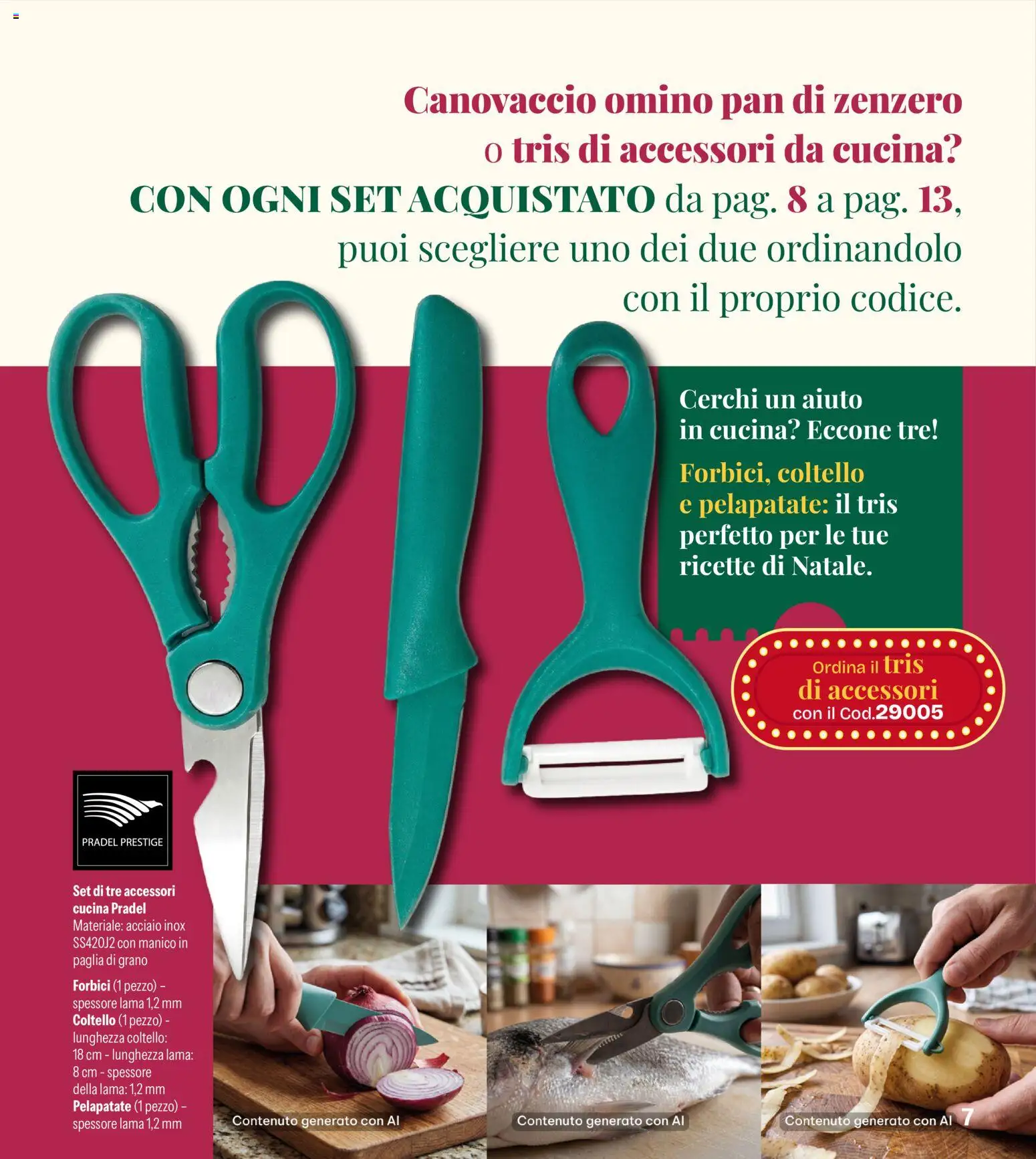 Anteprima dell'opuscolo Catalogo Stanhome Natale dal negozio Stanhome valido da 27/10/2026 - Zenzero, Pan di zenzero