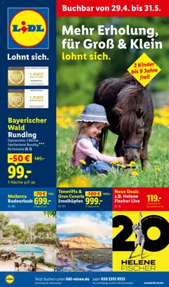 Vorschau von dem Prospekt des Geschäftes Lidl Reisen, gültig ab dem 29.04.2026