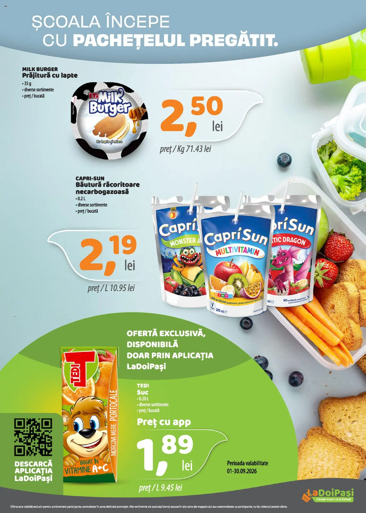Previzualizarea de cataloage: LaDoiPași LaDoiPași Catalog valabil de la 01.09.2026