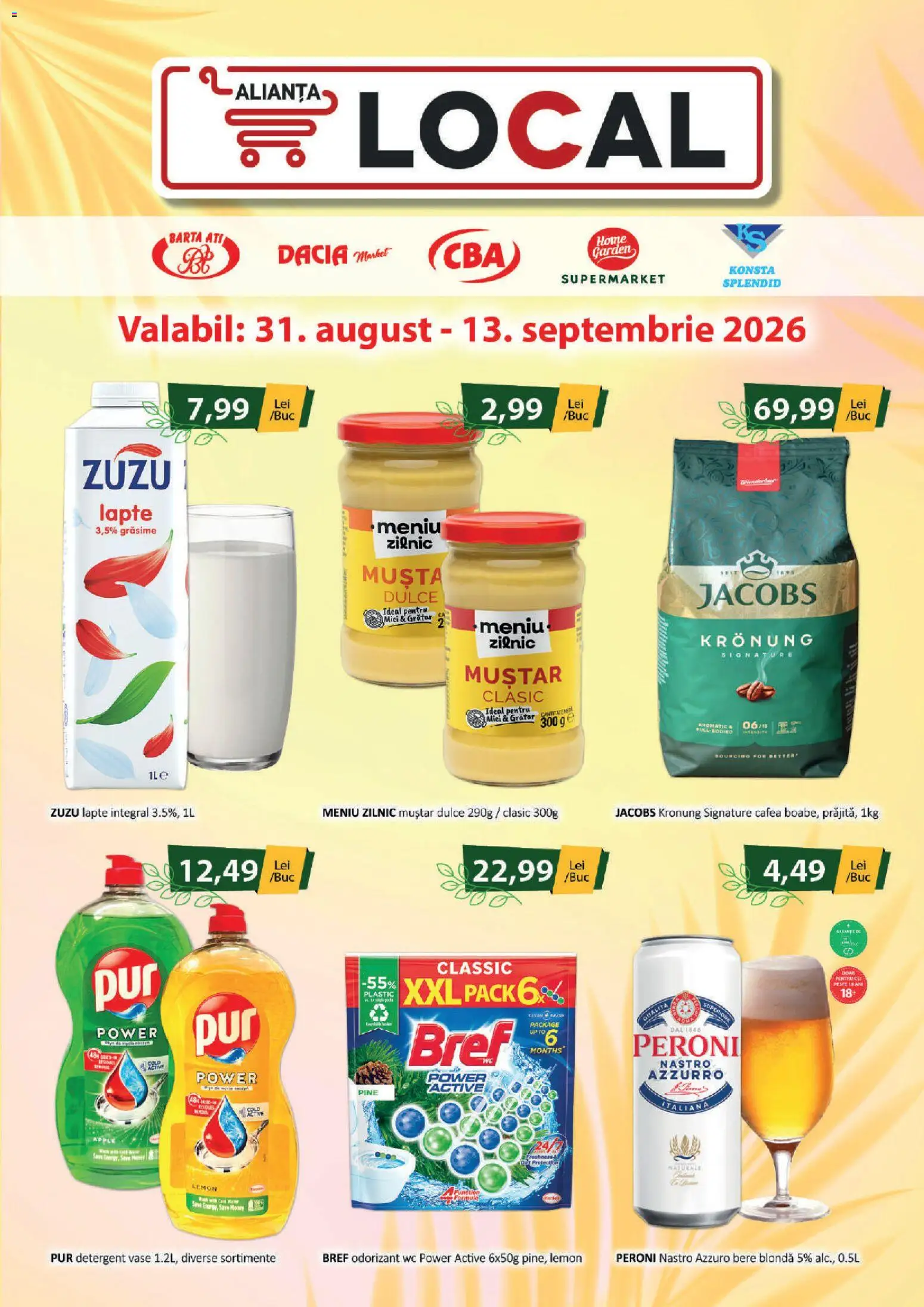 Previzualizarea de cataloage: CBA CBA Catalog Local valabil de la 31.08.2026