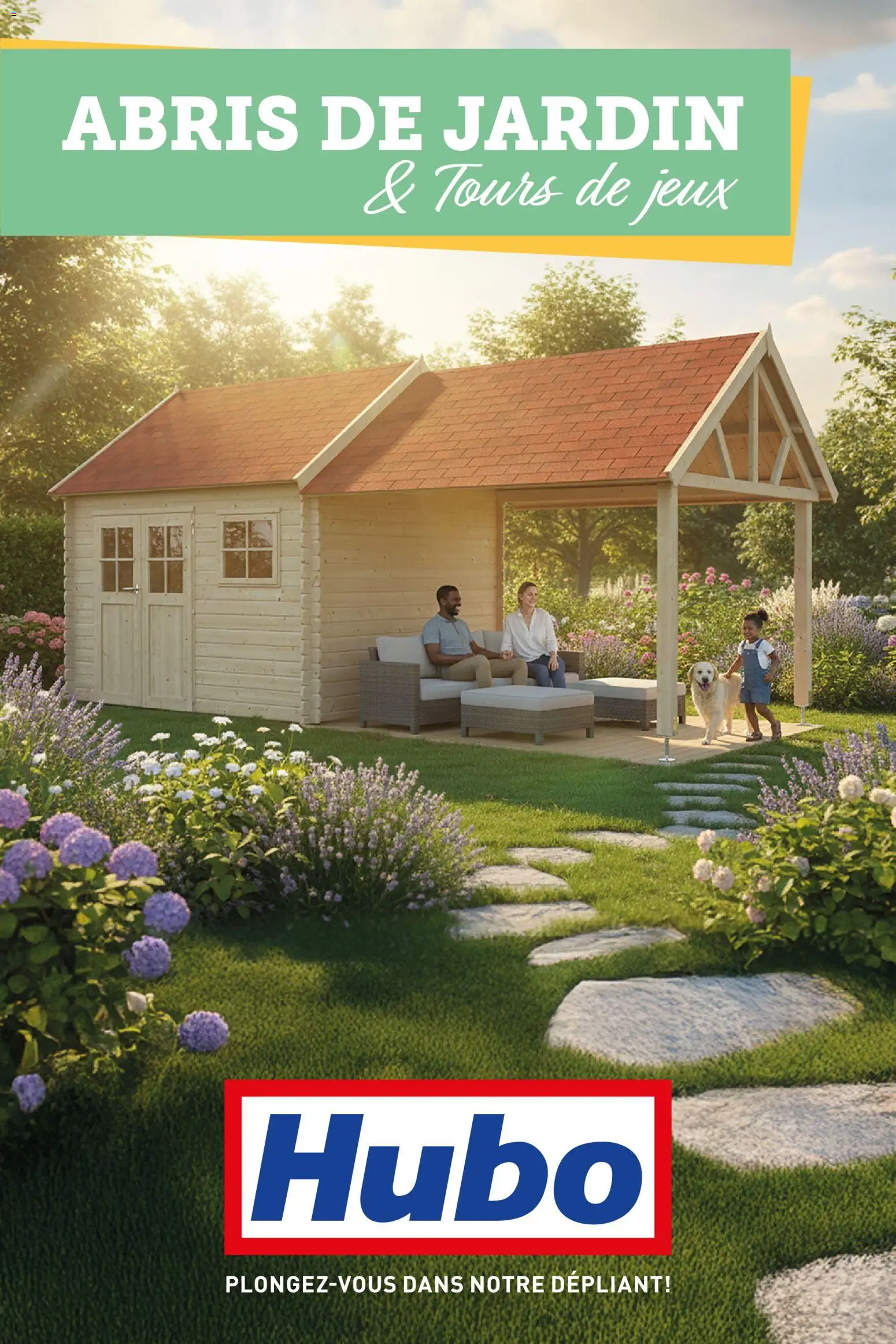 Voorbeeld van Abris de jardin van winkel Hubo geldig vanaf 23/02/2026