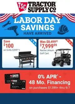 Preview of Tractor Supply weekly ads valid from 08/24/2026