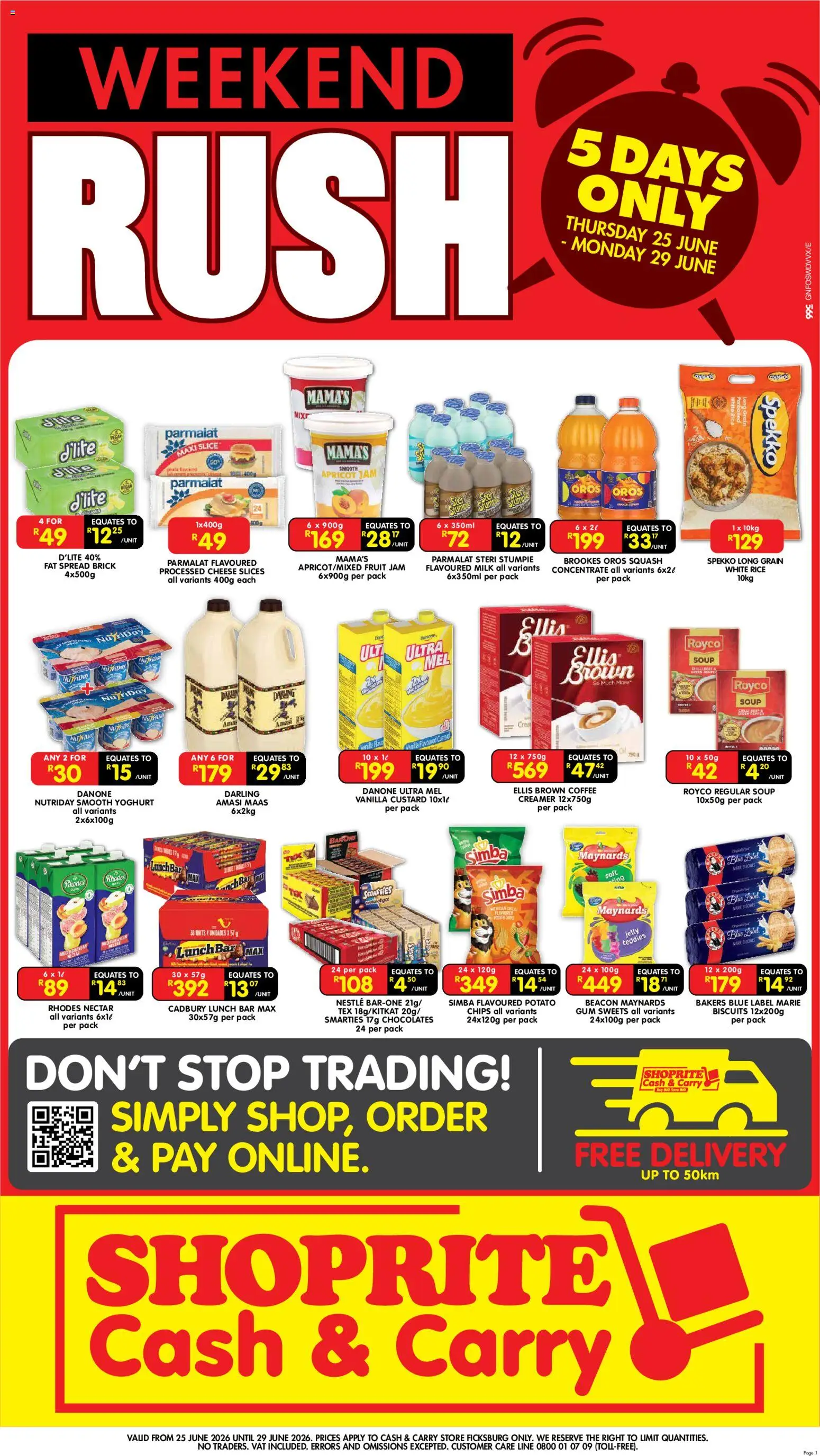 Preview of Shoprite flyer valid from 25/06/2026