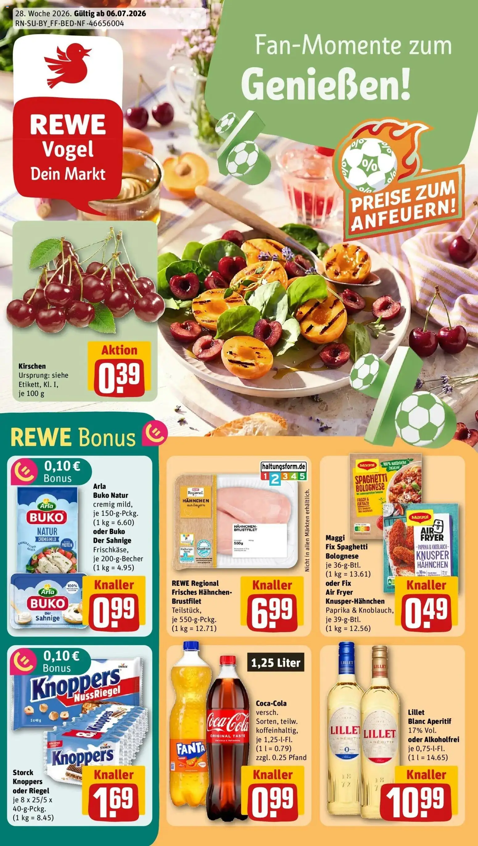 Vorschau von dem Prospekt des Geschäftes Rewe, gültig ab dem 05.07.2026