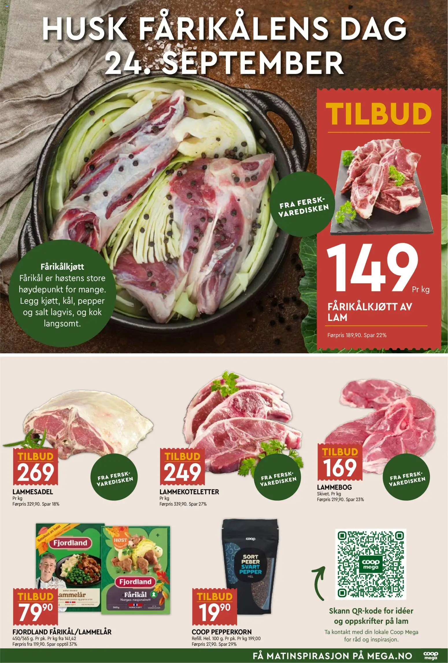 Forhåndsvis Coop Mega kundeavis fra butikk Coop Mega gyldig fra 21/09/2026