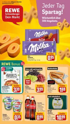Vorschau von dem Prospekt des Geschäftes Rewe, gültig ab dem 17.08.2026