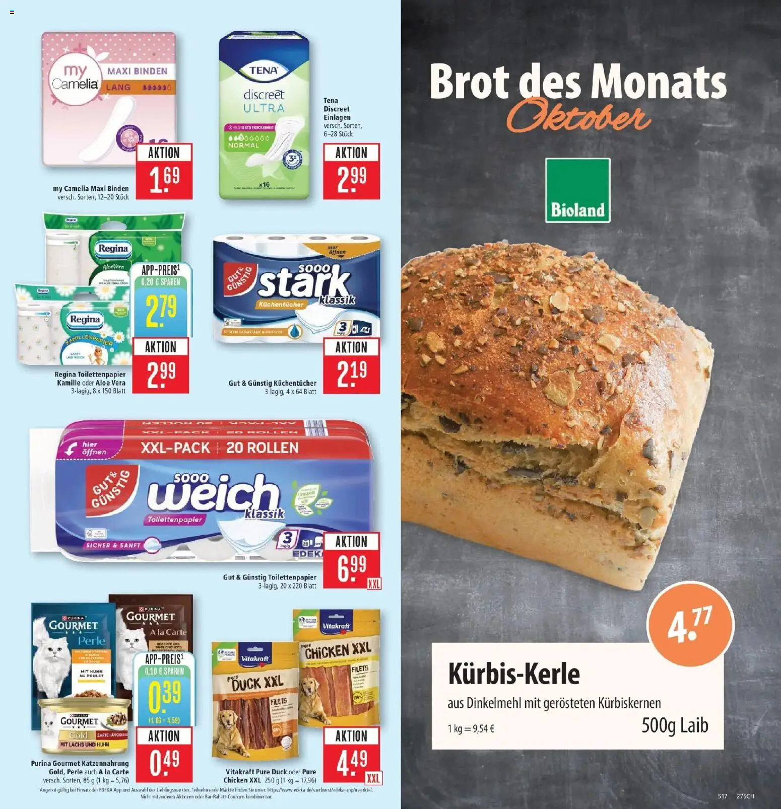 Vorschau von dem Prospekt des Geschäftes Marktkauf, gültig ab dem 19.10.2026