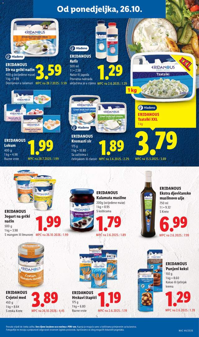 Novi Lidl katalog od 26.10.
