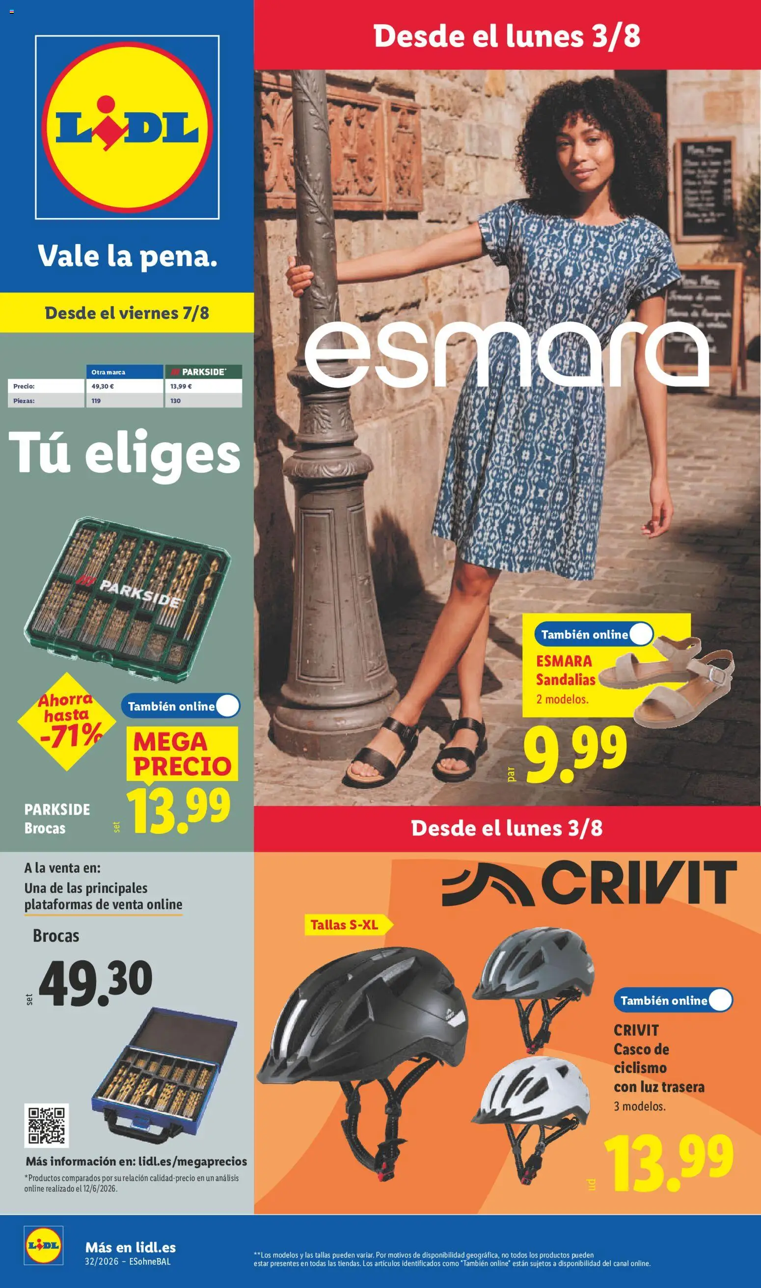 Vista previa del folleto de la tienda Lidl válido desde el 03/08/2026 
