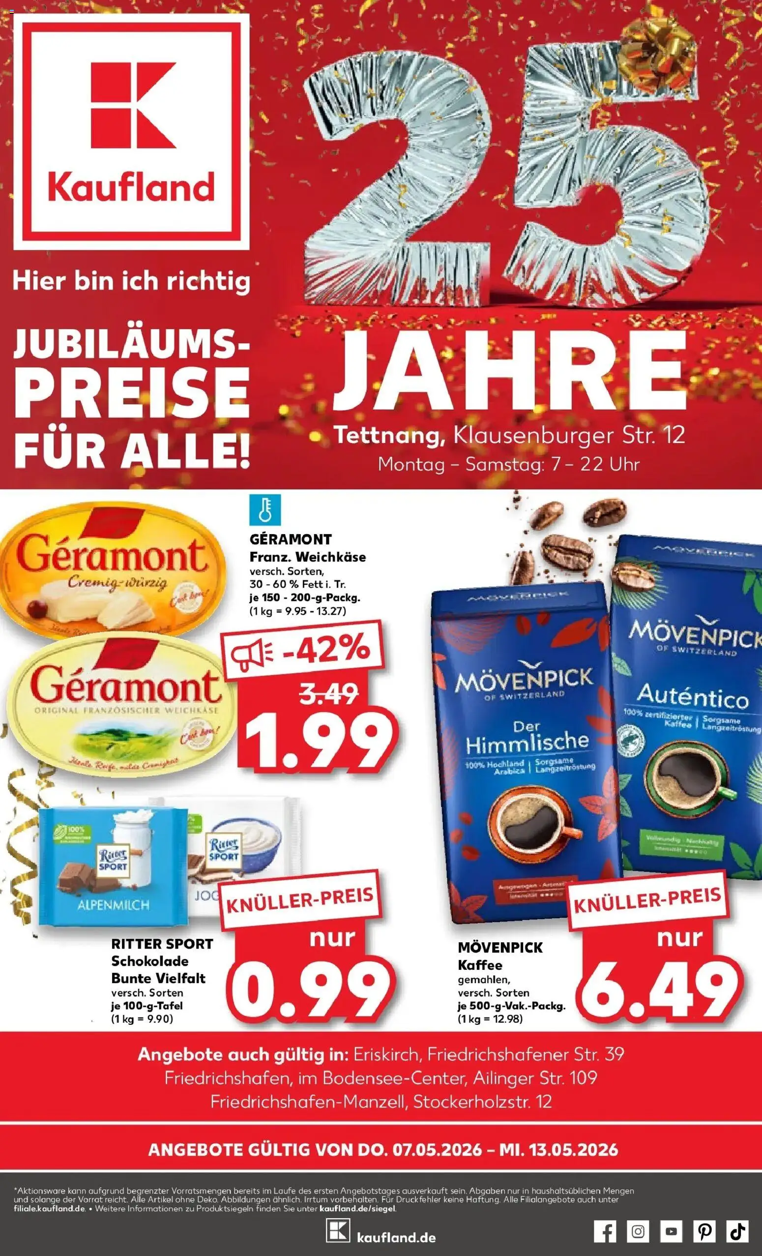 Vorschau von dem Prospekt des Geschäftes Kaufland, gültig ab dem 07.05.2026