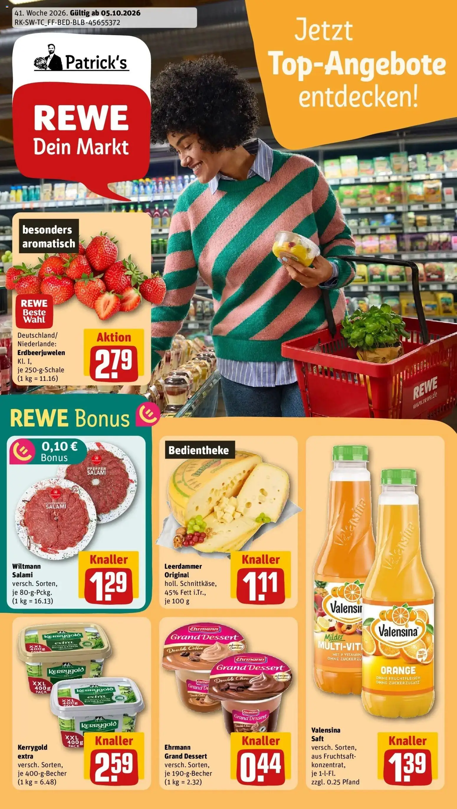 Vorschau von dem Prospekt des Geschäftes Rewe, gültig ab dem 05.10.2026