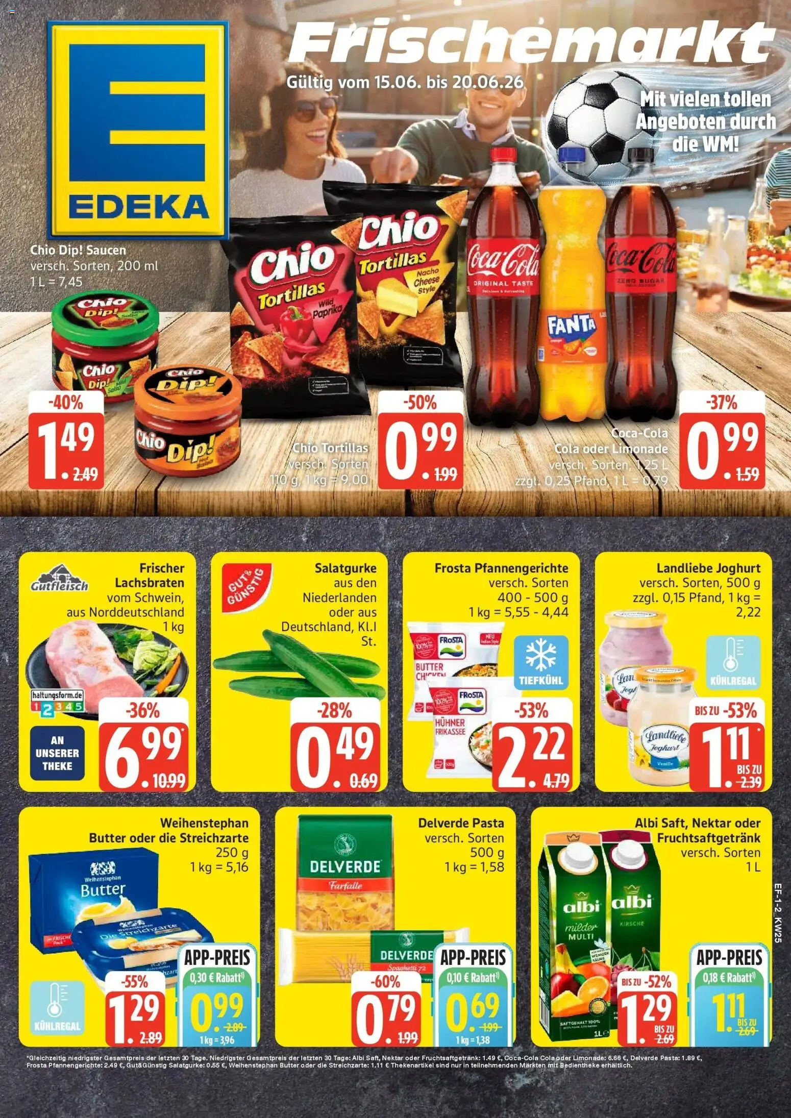 Vorschau von dem Prospekt des Geschäftes Edeka, gültig ab dem 14.06.2026