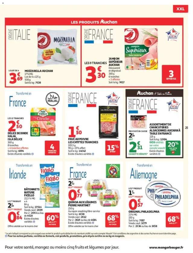 Nouveau catalogue Auchan à partir du 29/09