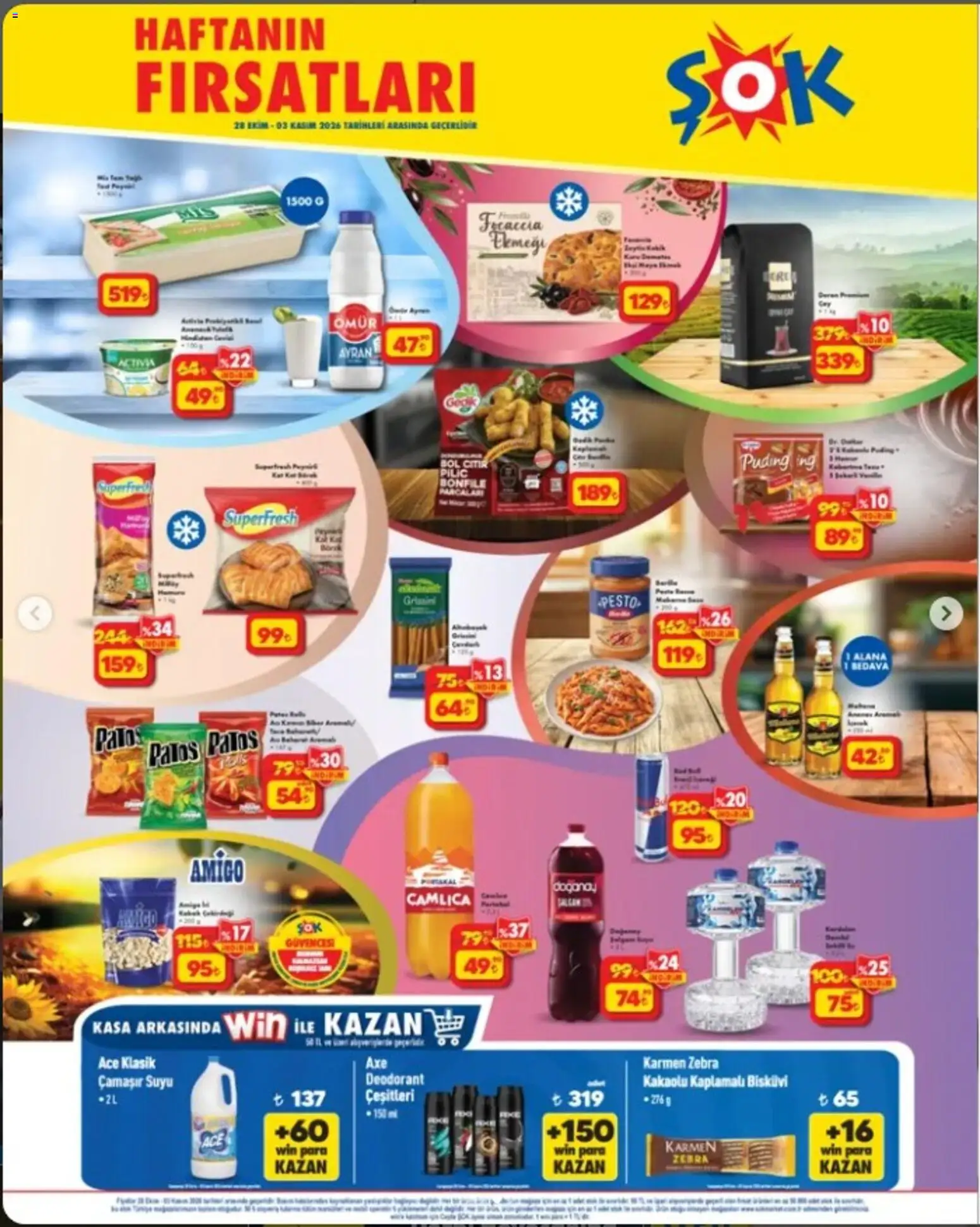 Şok Market Şok Market Katalog 28.10.2026 - Broşürünün önizlemesi
