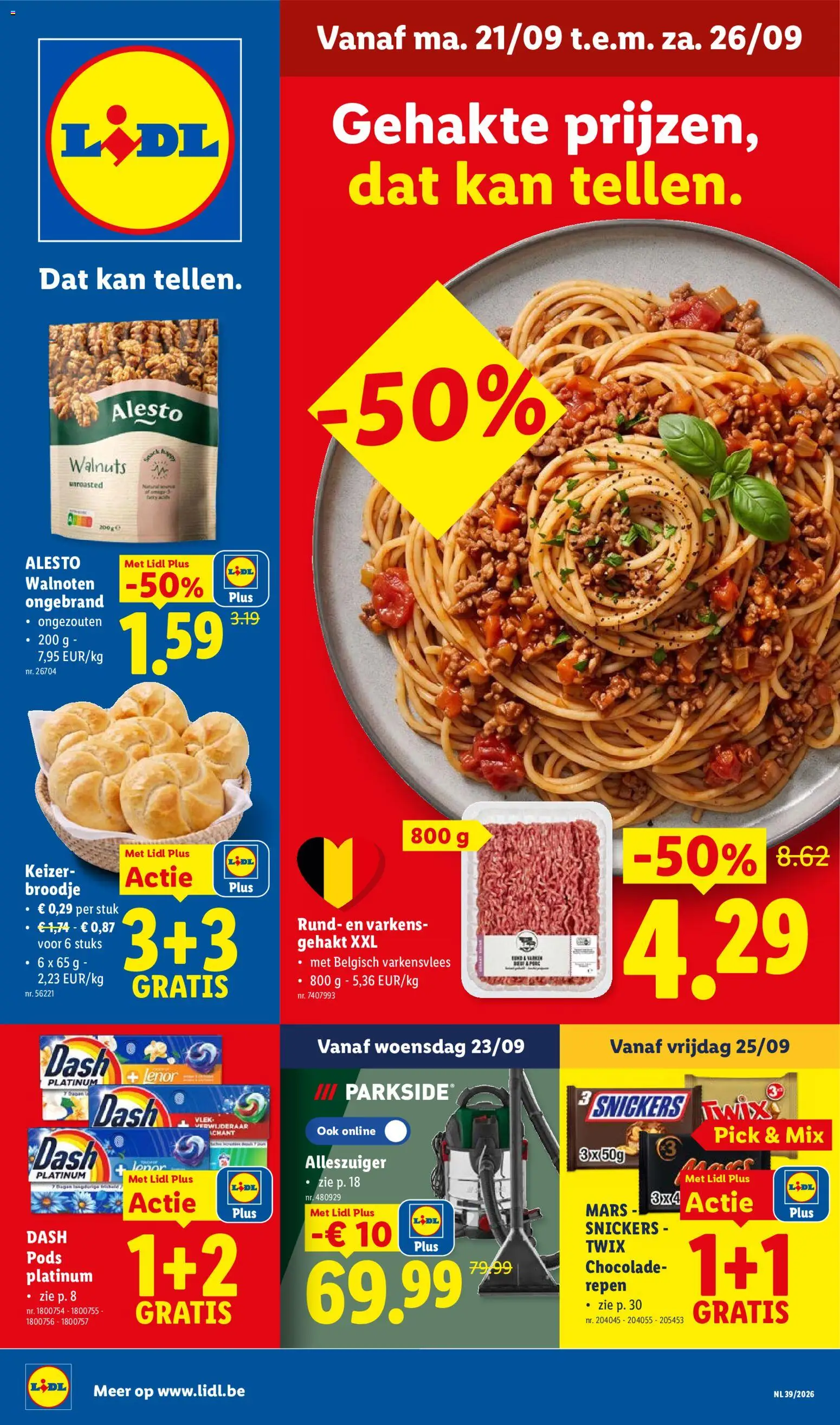 Voorbeeld van Lidl Folder week Folder week 39 van winkel Lidl geldig vanaf 21/09/2026