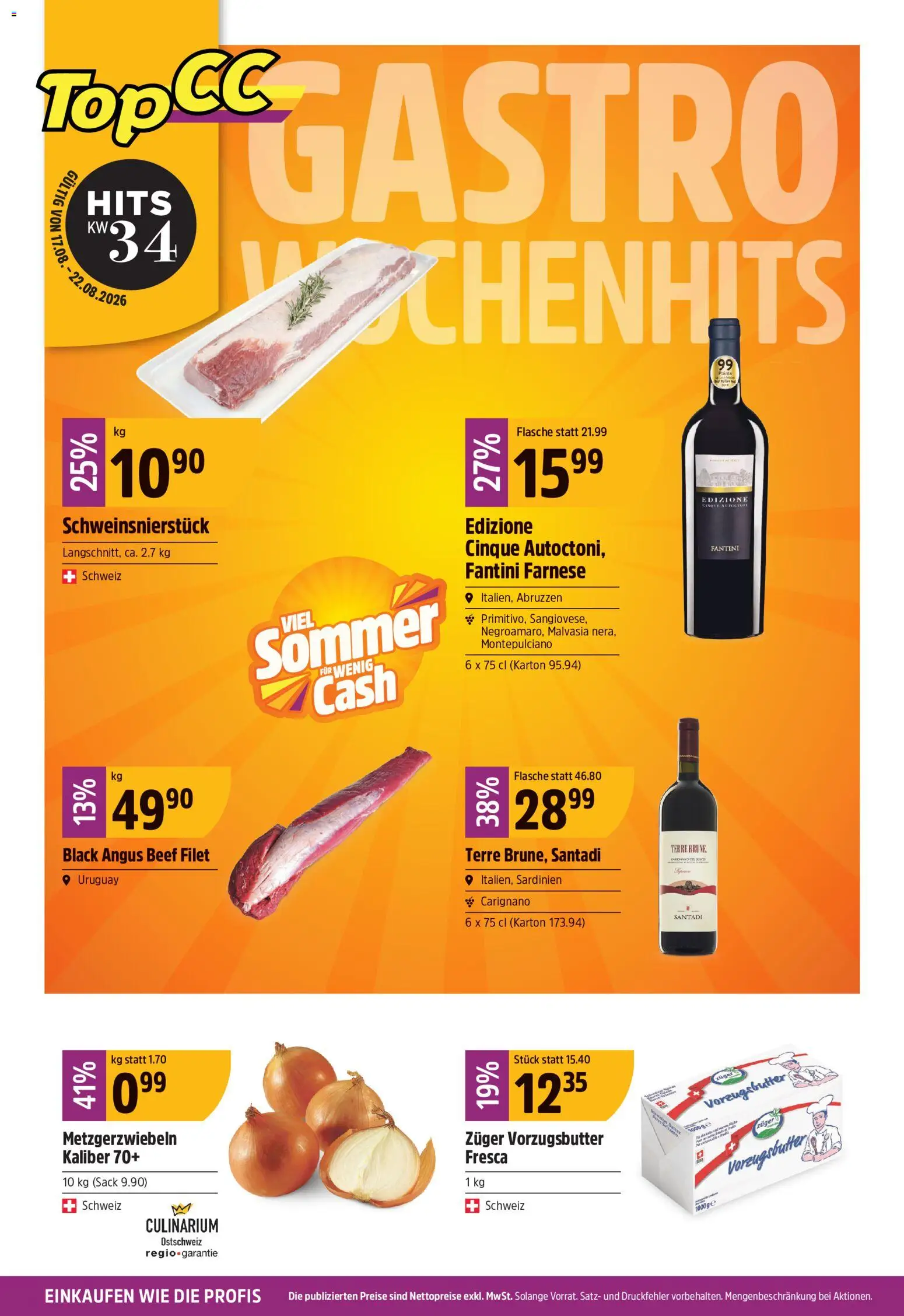 Vorschau des Merkblatts TopCC aktionen vom Shop TopCC gültig von 17.08.2026 bis 22.08.2026