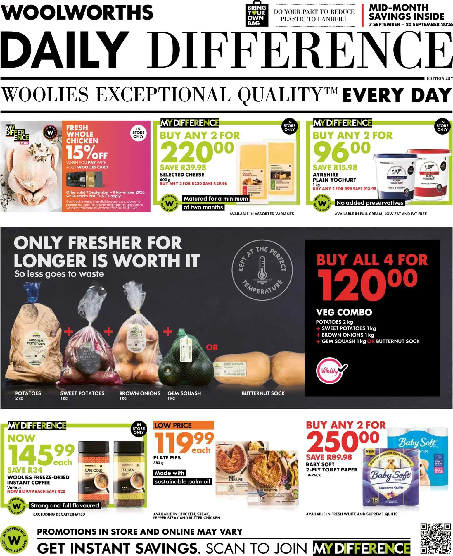 Preview of Woolworths flyer valid from 07/09/2026