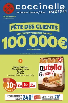Prévisualisation de Coccinelle Express du magasin Coccinelle formulaire valide 07/10/2026