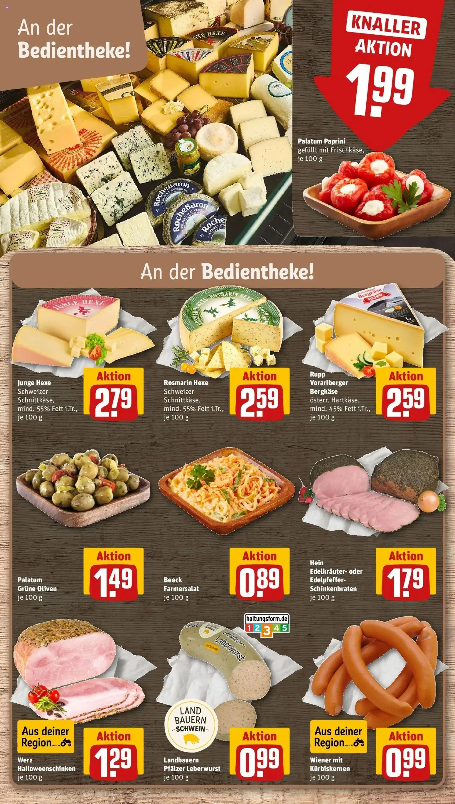 Vorschau von dem Prospekt des Geschäftes Rewe, gültig ab dem 26.10.2026