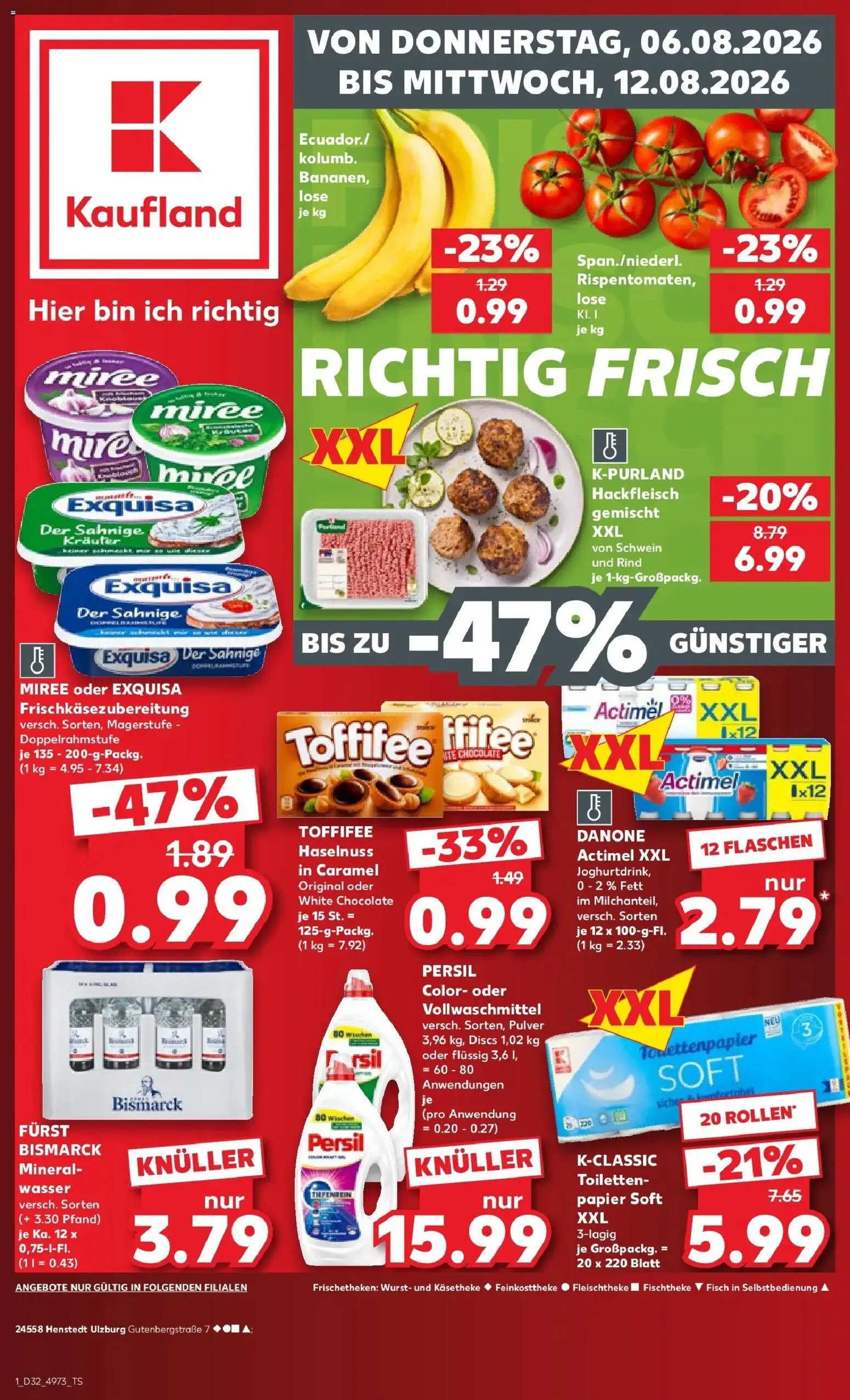 Vorschau von dem Prospekt des Geschäftes Kaufland, gültig ab dem 06.08.2026