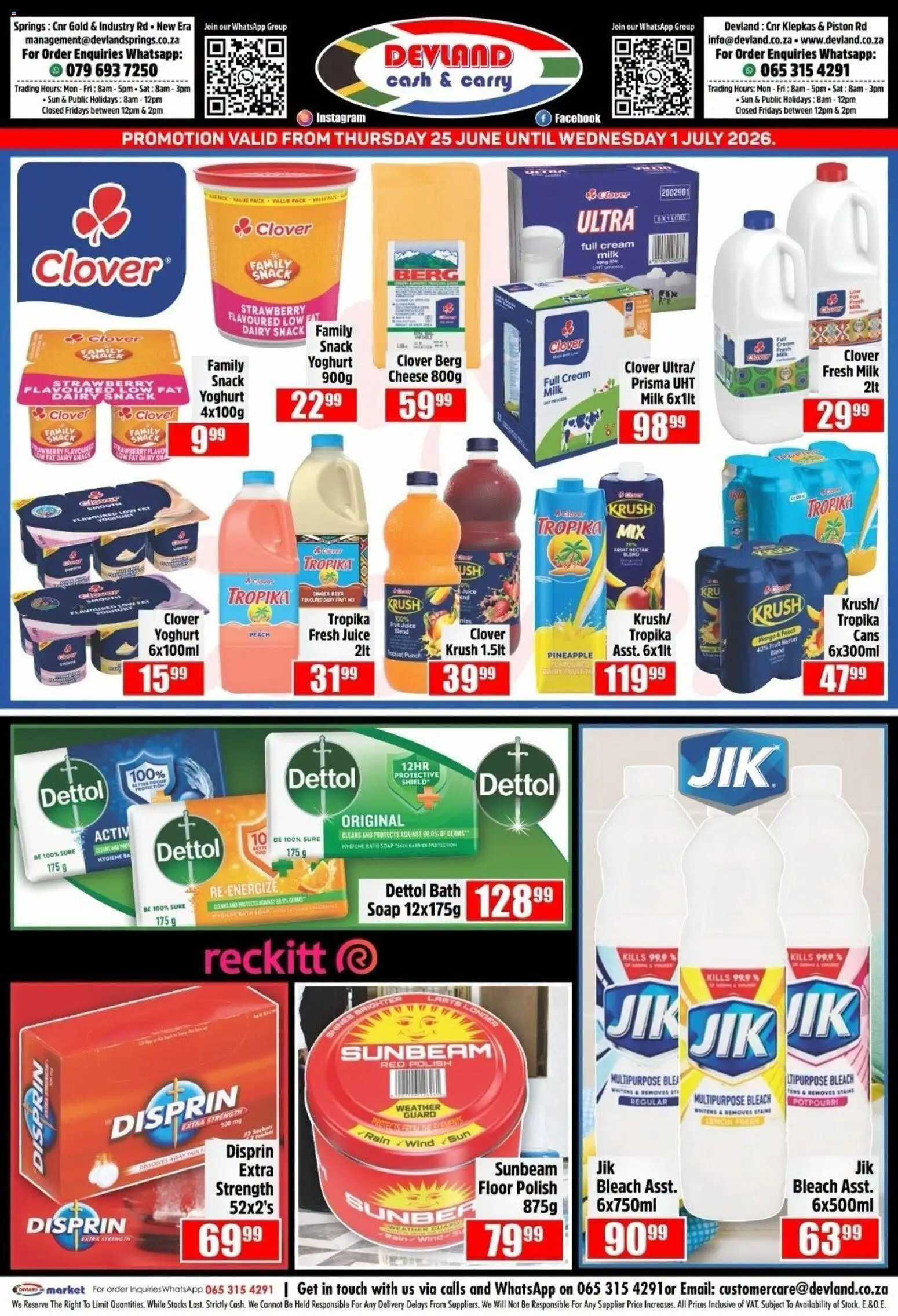 Preview of Devland flyer valid from 25/06/2026