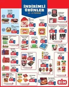 BİM BİM - İndirimli Ürünler 10.07.2026 - Broşürünün önizlemesi