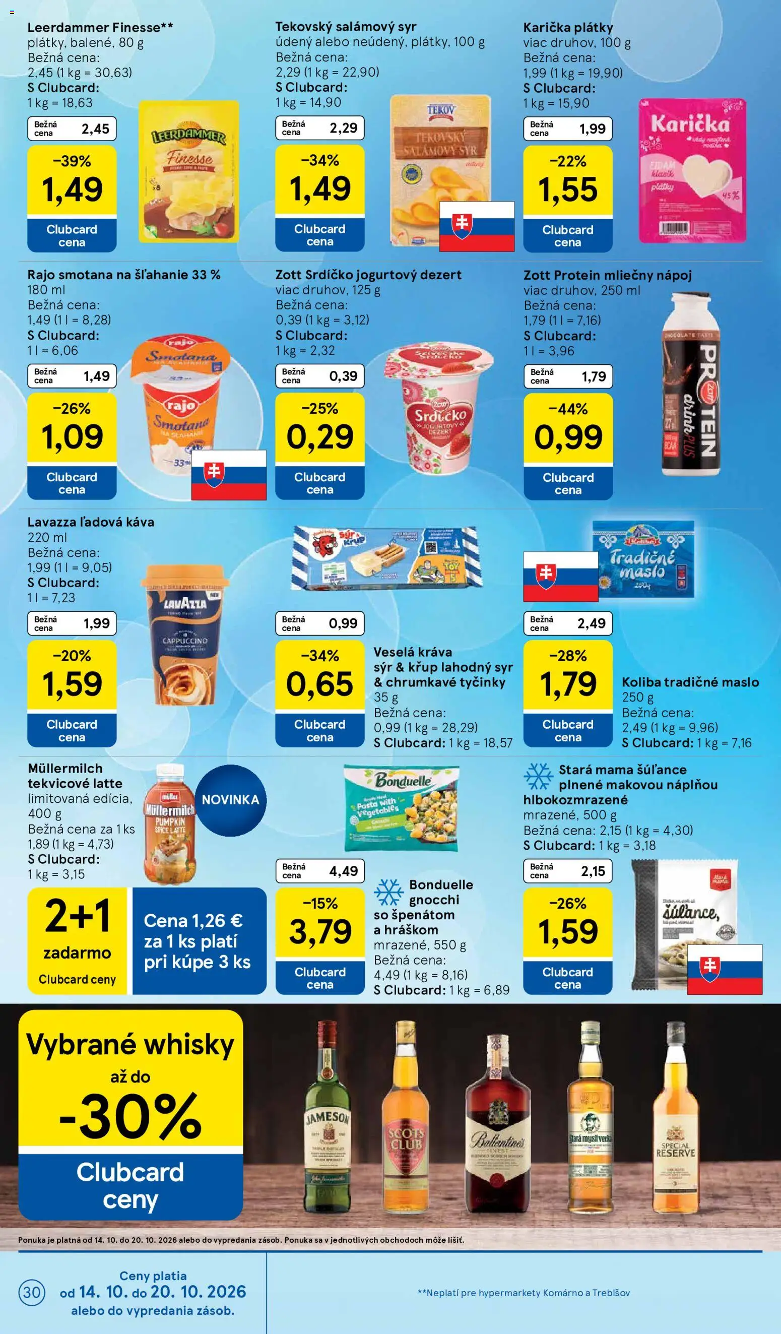 Náhľad Tesco letáku platného od 14.10.2026
