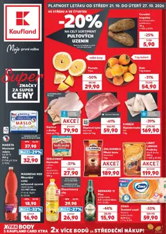 Náhled nabídky: Kaufland Kaufland leták - Kolín platný od 21.10.2026
