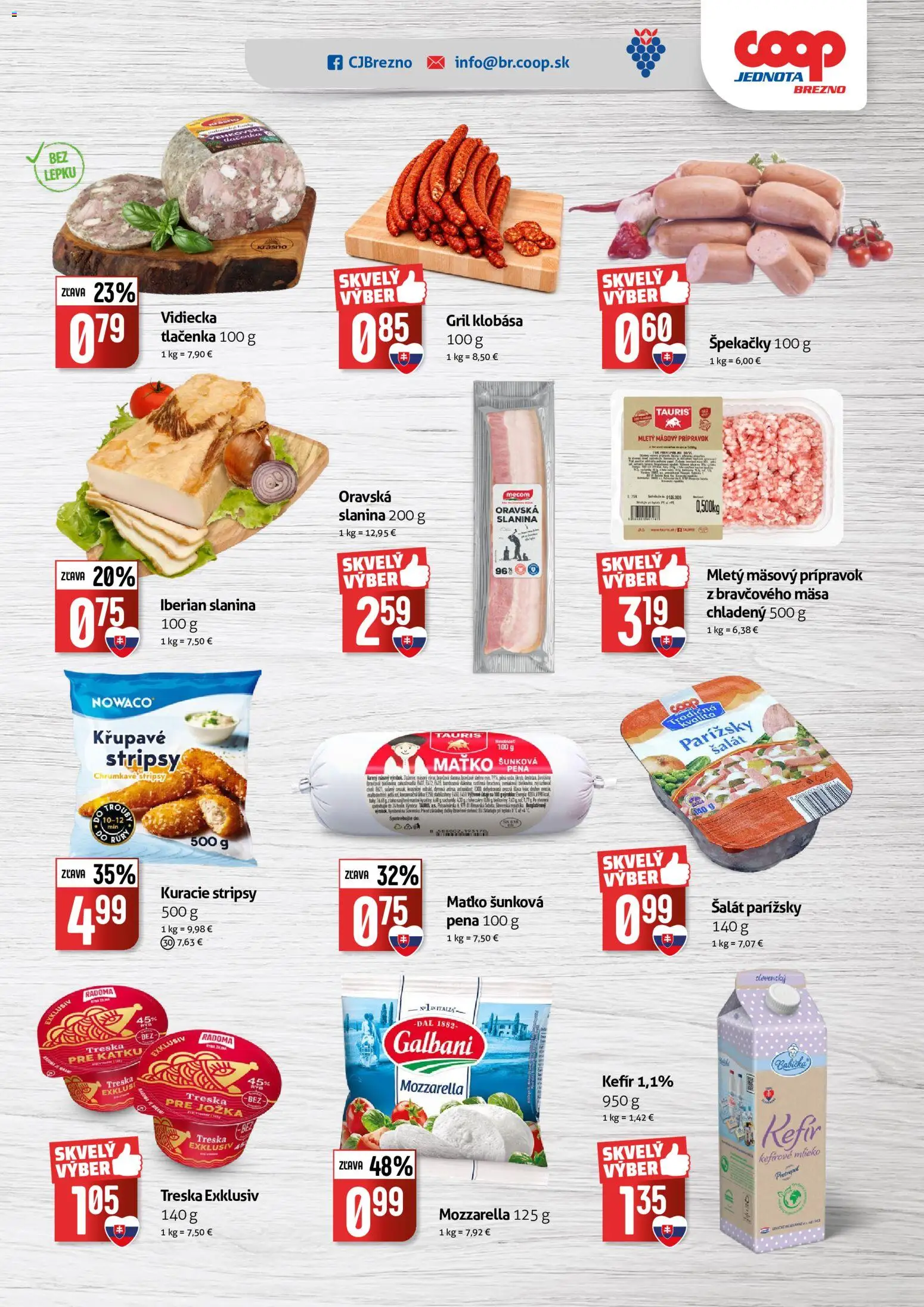 Náhľad COOP Jednota letáku platného od 26.08.2026
