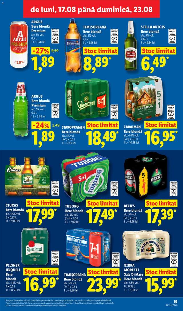 Noul catalog Lidl de la 17.08.