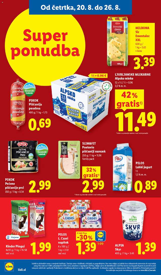 Novi Lidl katalog od 20.08.
