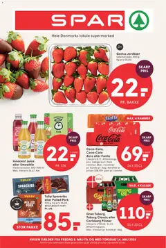 Eksempel på tilbudsavis Spar - Tilbudsavis uge 20 fra butik Spar gyldig fra 08/05/2026